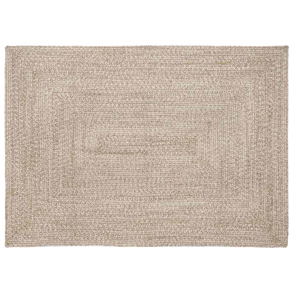 Bereichsteppiche Natürlich und Weiß 60 x 110 cm Jute