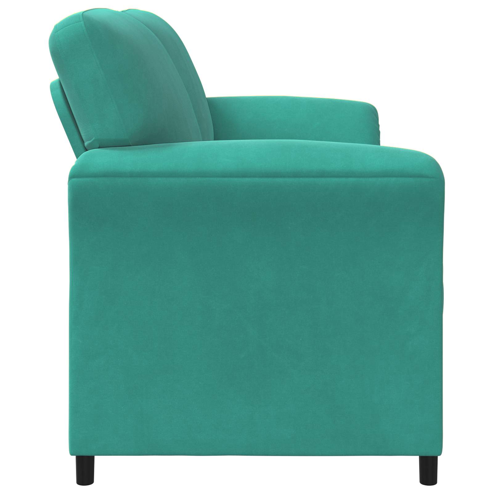 1-Sitzer Sofa Hellgrau 88 x 83 x 95 cm Samt