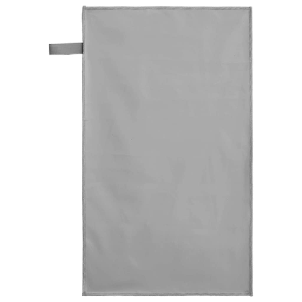Sporthandtücher 2 pcs Schwarz 50 x 30 cm Polyester und Polyamid