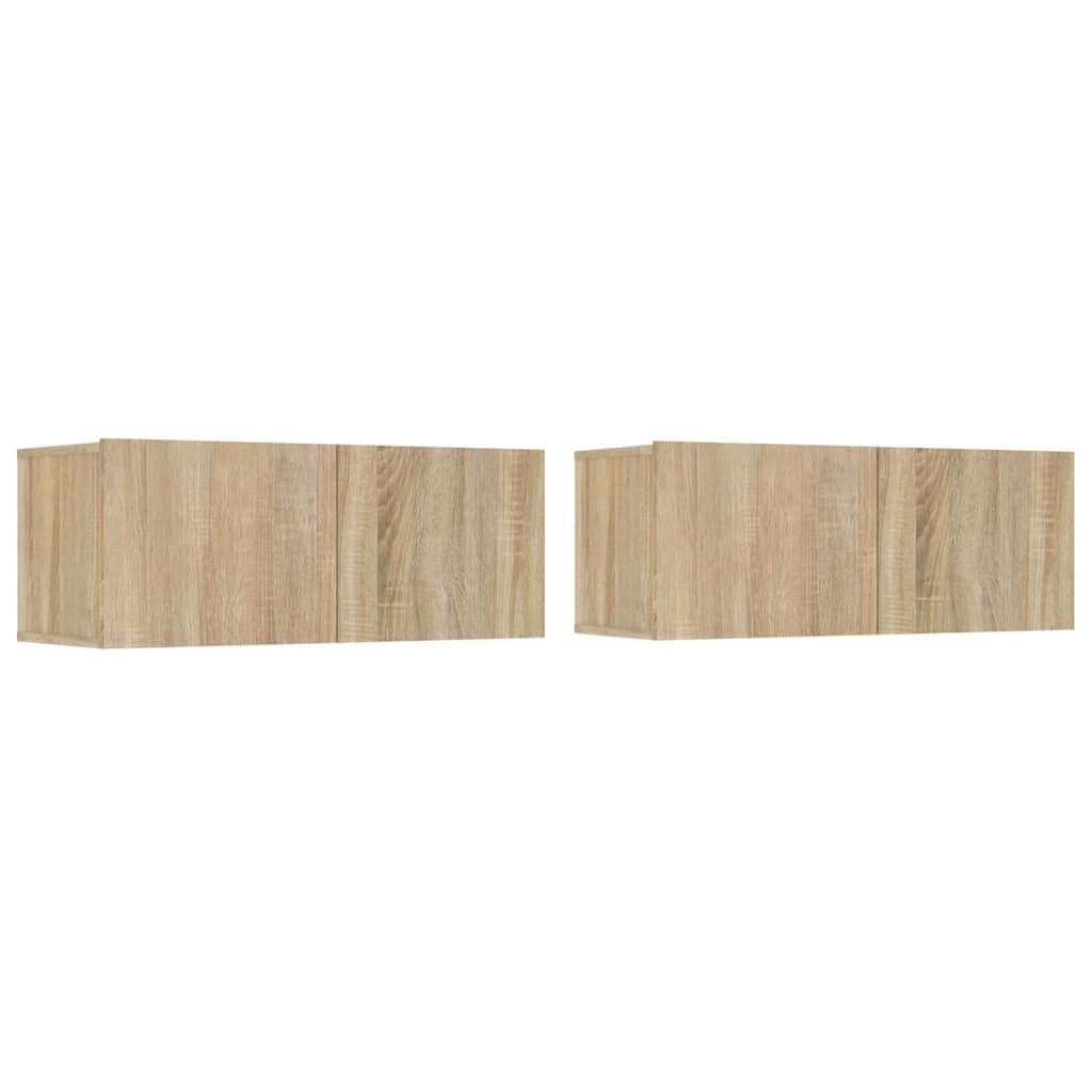 5-tlg. TV-Schrank-Set Weiß Holzwerkstoff