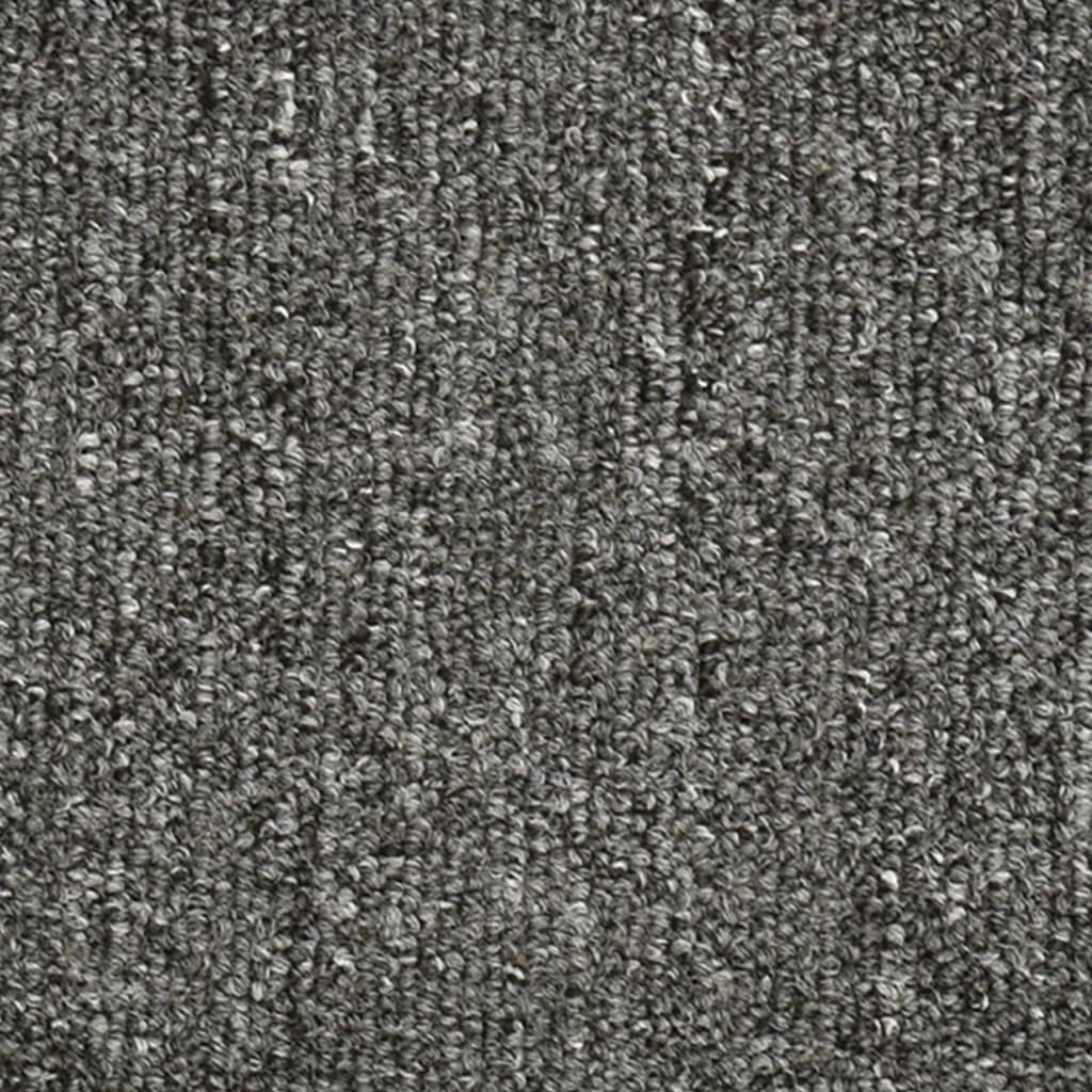 Stufenmatten 15 Stk. 56x17x3 cm Anthrazit Halbrund