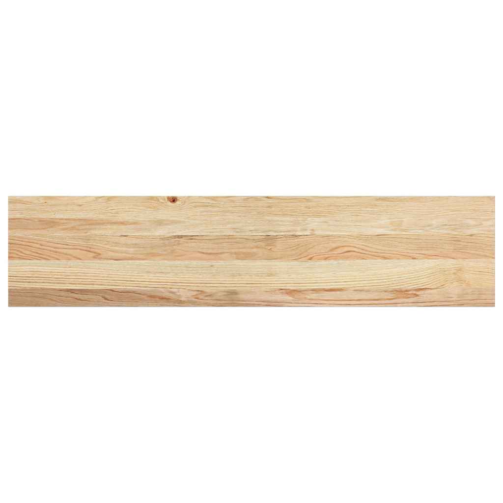 Fensterbänke 2 Stk. Unbehandelt 160x25x2 cm Massivholz Eiche