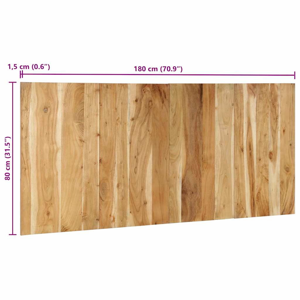 Kopfteil Mehrfarbig 160 cm Massivholz Altholz