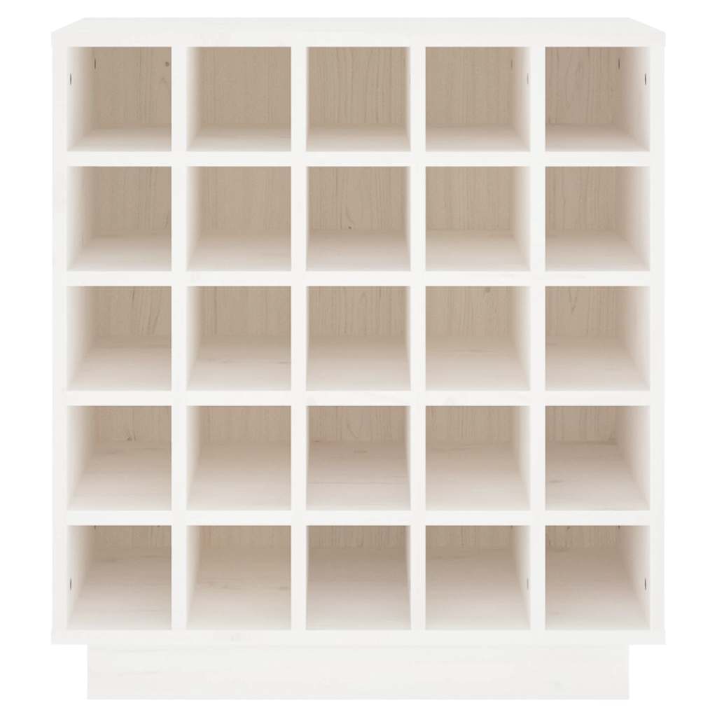 Weinregal 55,5x34x61 cm Massivholz Kiefer