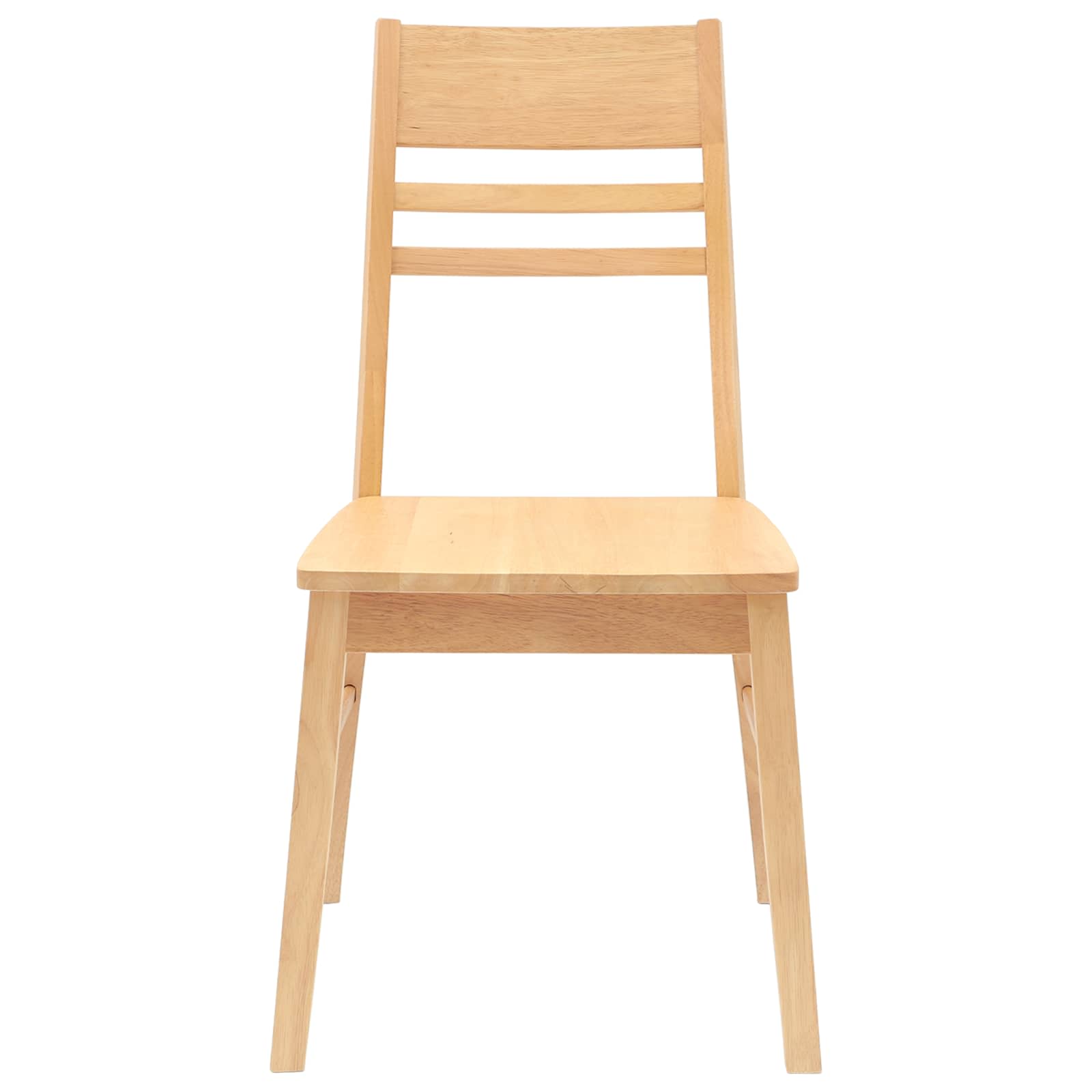 Esszimmerstühle 2 pcs Hellbraun 43 x 54 x 89 cm