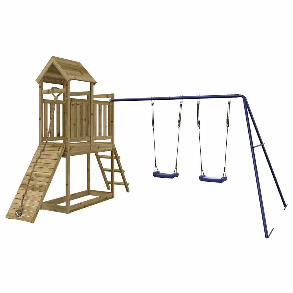 Spielturm Massivholz Kiefer