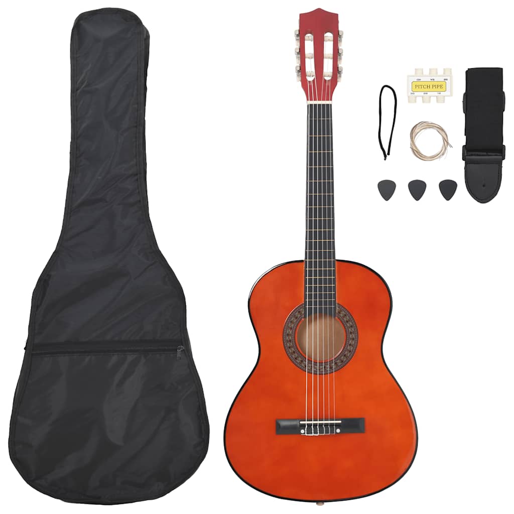 12.-tlg. Klassische Gitarre Set für Anfänger 4/4 39
