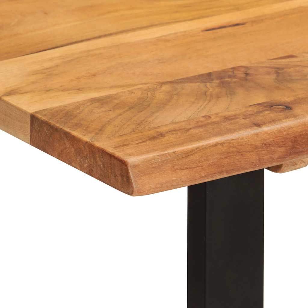 Esstisch 154x80x76 cm Massivholz Akazie