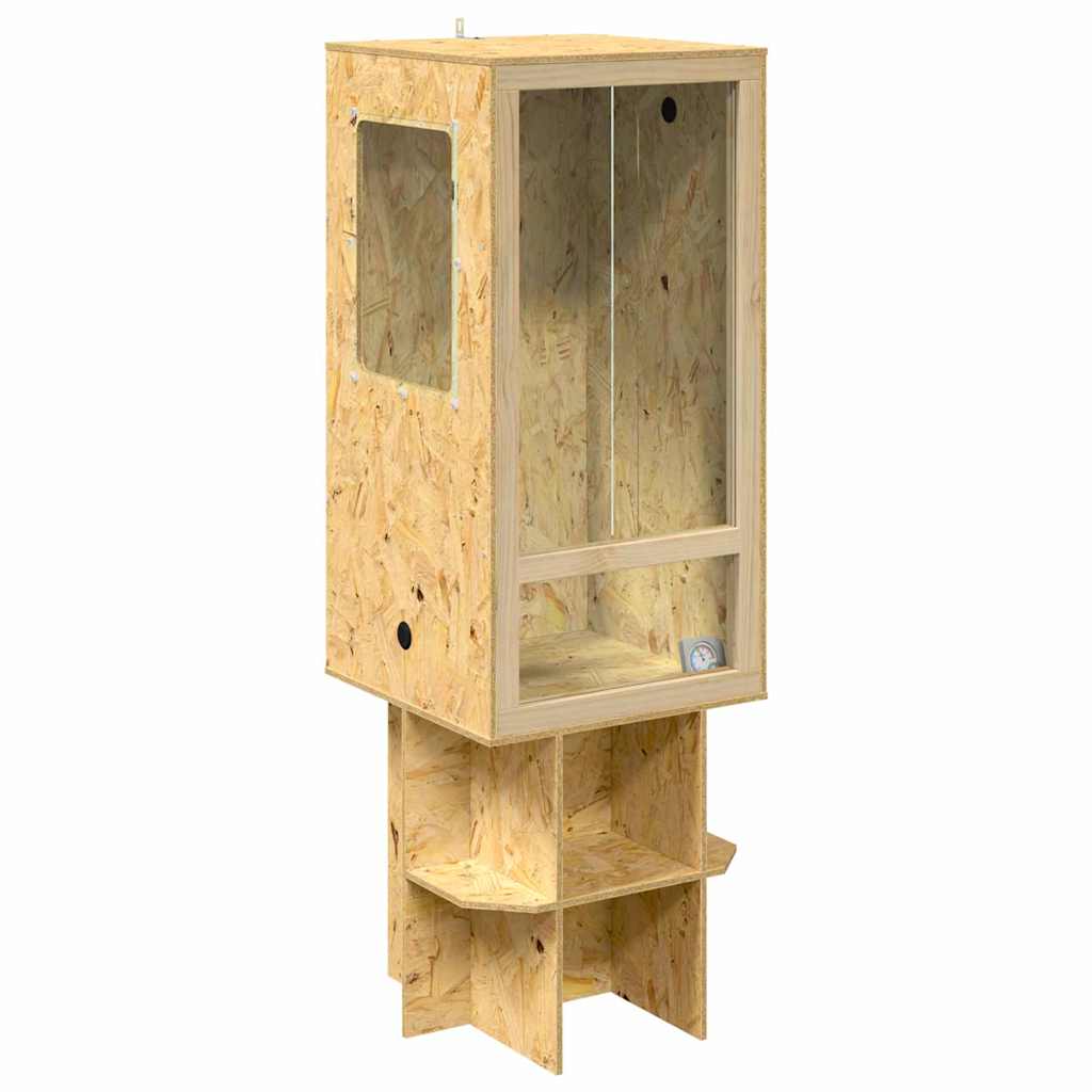 Terrarium Braun 50 x 50 x 100 cm OSB