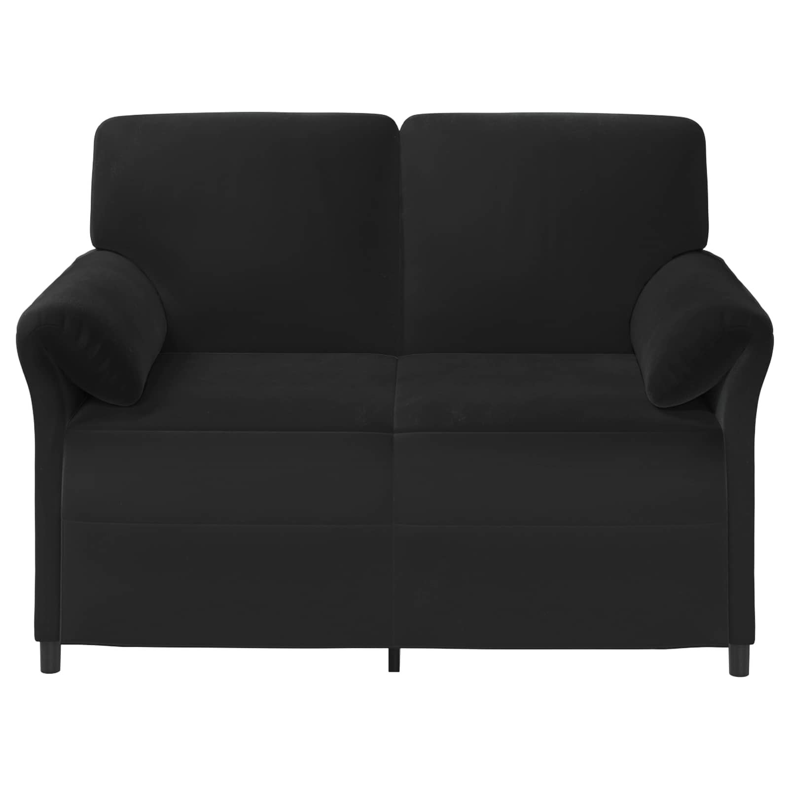 1-Sitzer Sofa Hellgrau 88 x 83 x 95 cm Samt