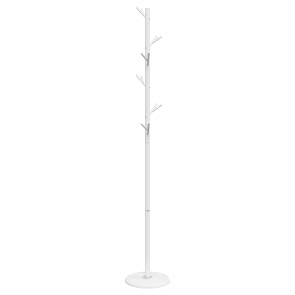 Garderobenständer Schwarz 175 cm Pulverbeschichtetes Eisen