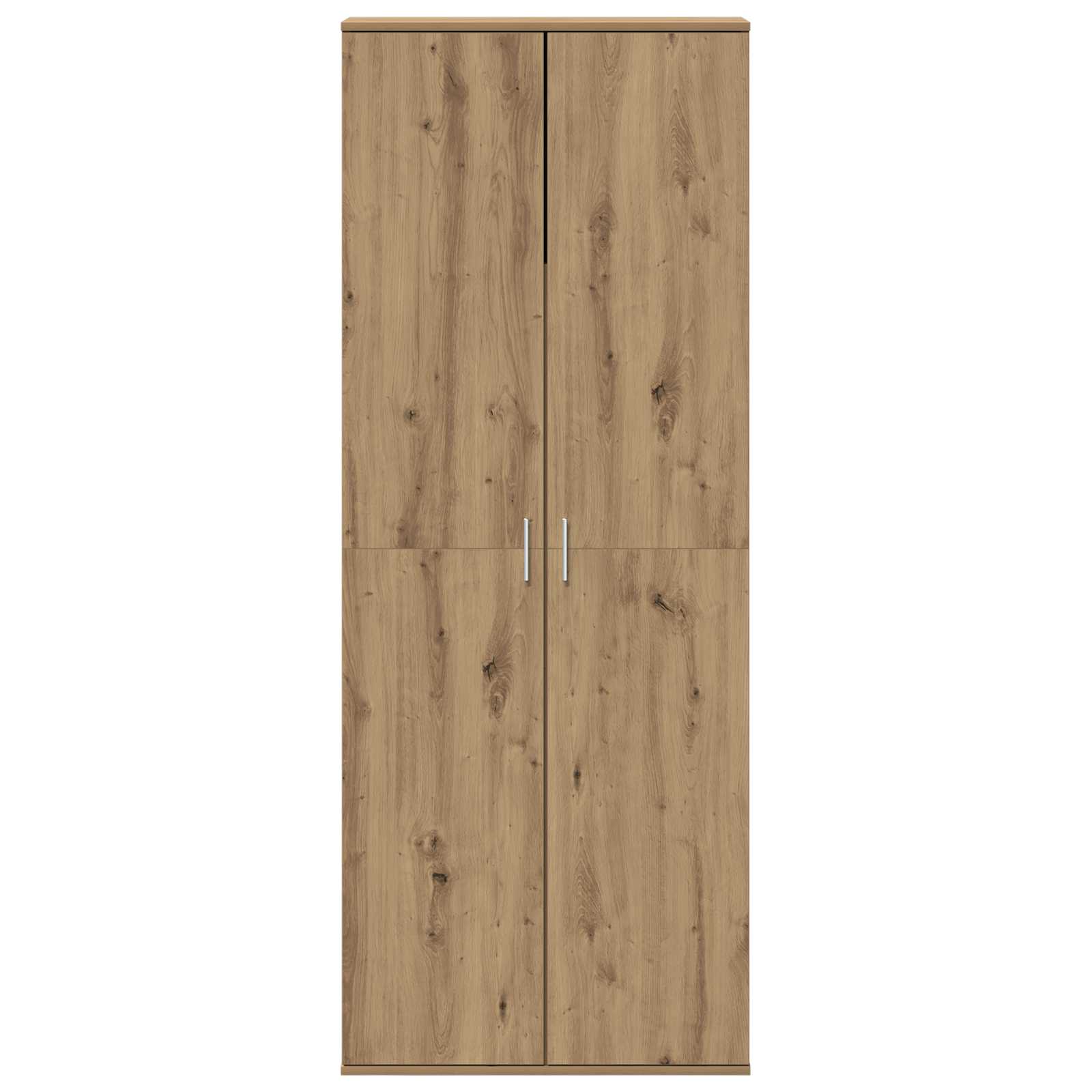 Highboard Weiß 70x35x180 cm Holzwerkstoff