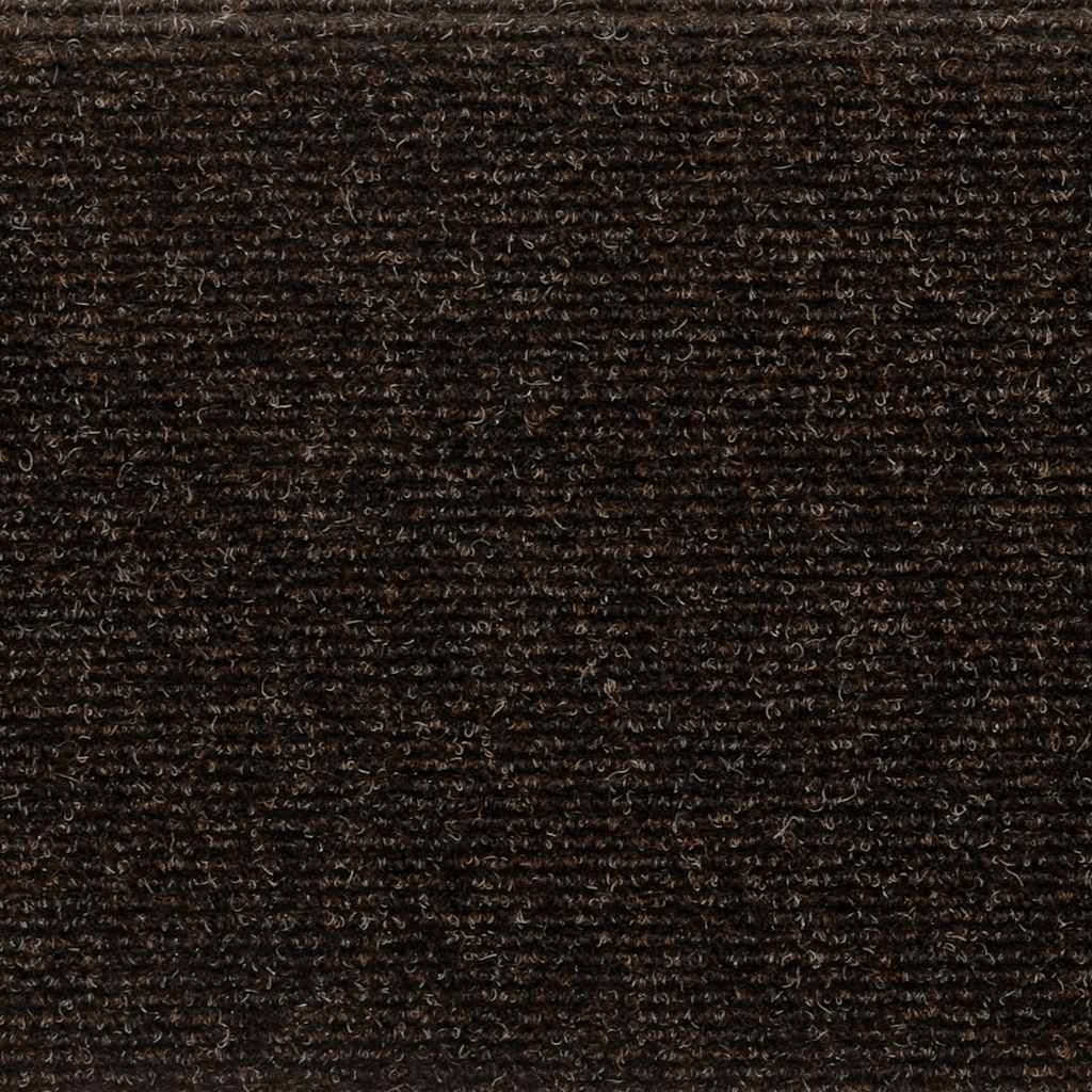 Stufenmatten Selbstklebend 15 Stk. 65x21x4 cm Hellbraun Rechteckiger Rand