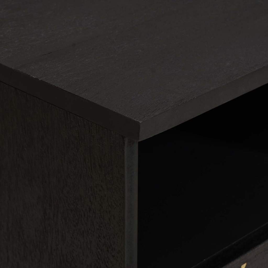 TV-Schränk Honigbraun 100 x 33 x 46 cm Massivholz Mango