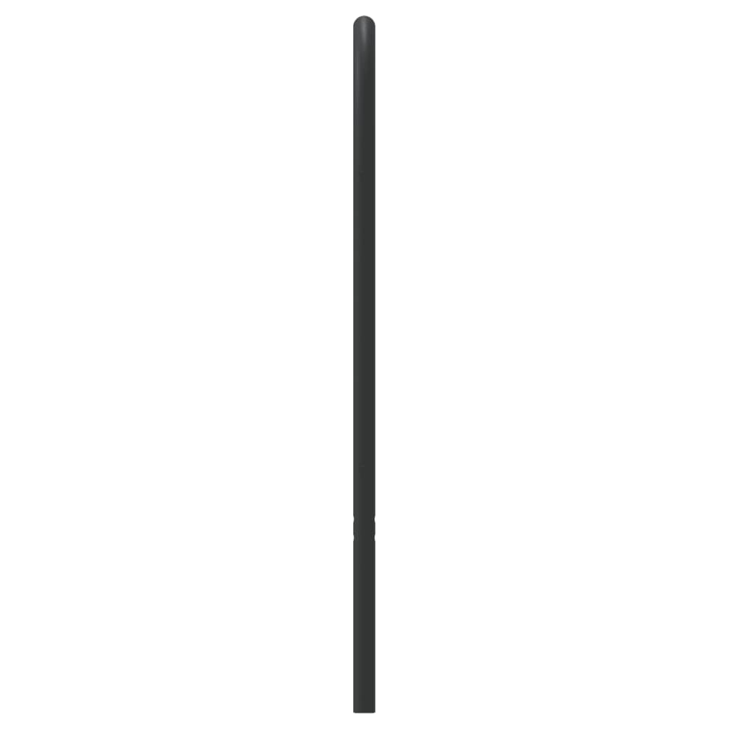 Ersatz-Kopfteil Metall Schwarz 75 cm
