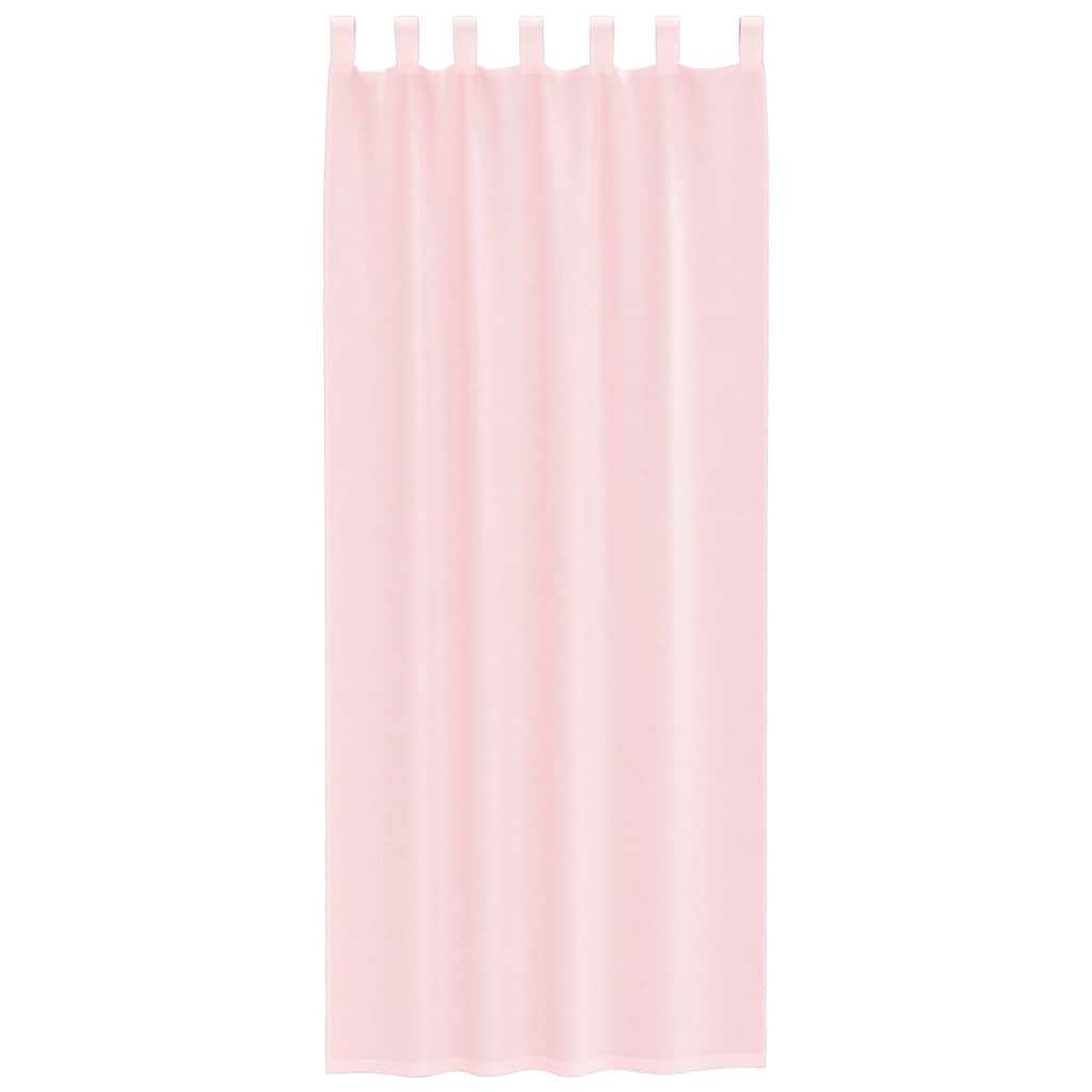 Voile Vorhänge mit Ösen 2 Stk. Apfelgrün 140x140 cm