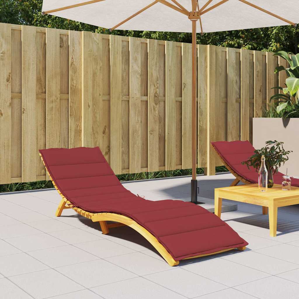 Liege-Kissen Blatt Blattmuster 200 x 70 x 3 cm Oxford-Stoff