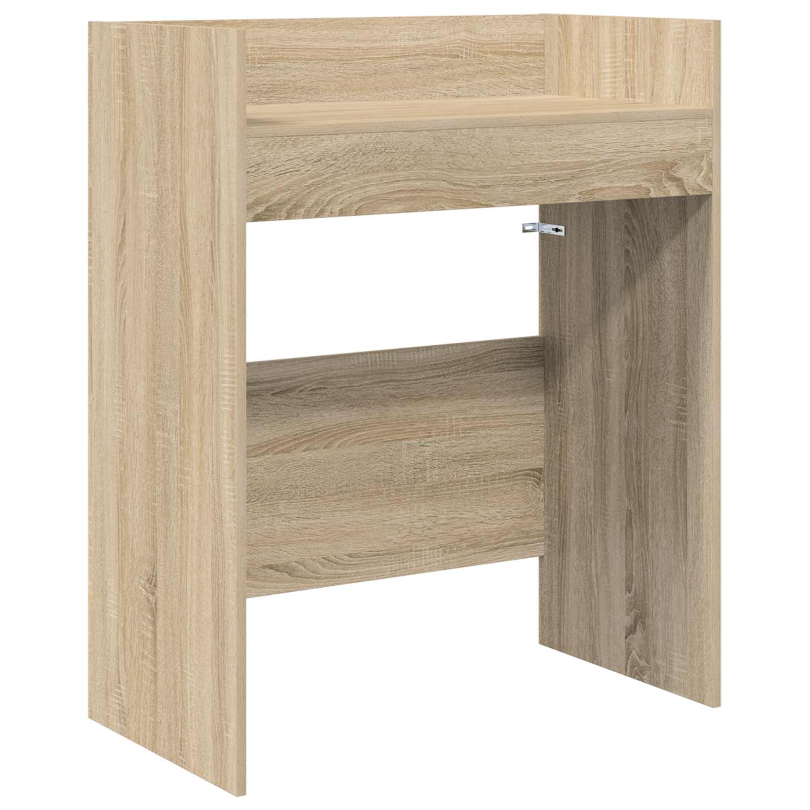DJ Tisch Weiß 102 x 45 x 102 cm Holzwerkstoff