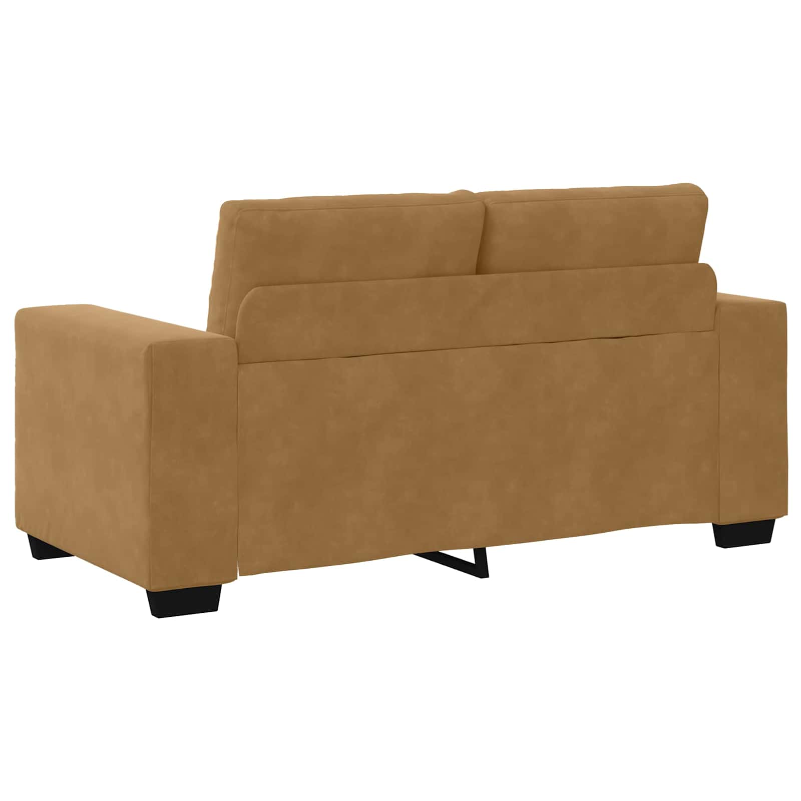 2-teiliges Sofa-Set mit Kissen, hellgrauer Samt
