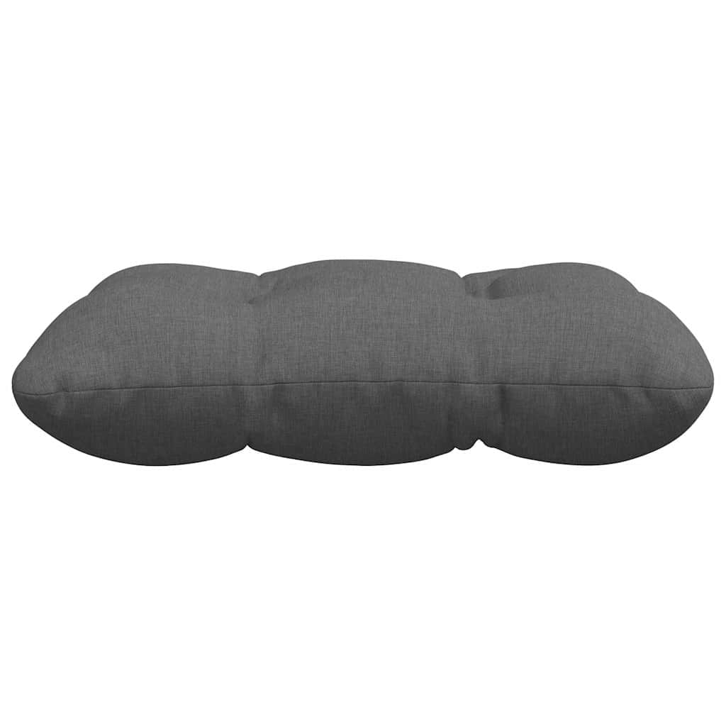 Sitzkissen 4 pcs Hellgrau 40 x 40 x 12 cm Stoff