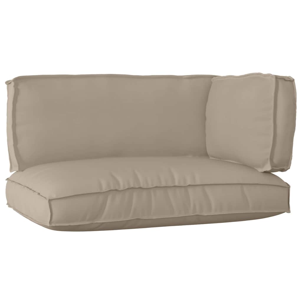 Palettenkissenset 3 pcs Anthrazit Oxford-Stoff