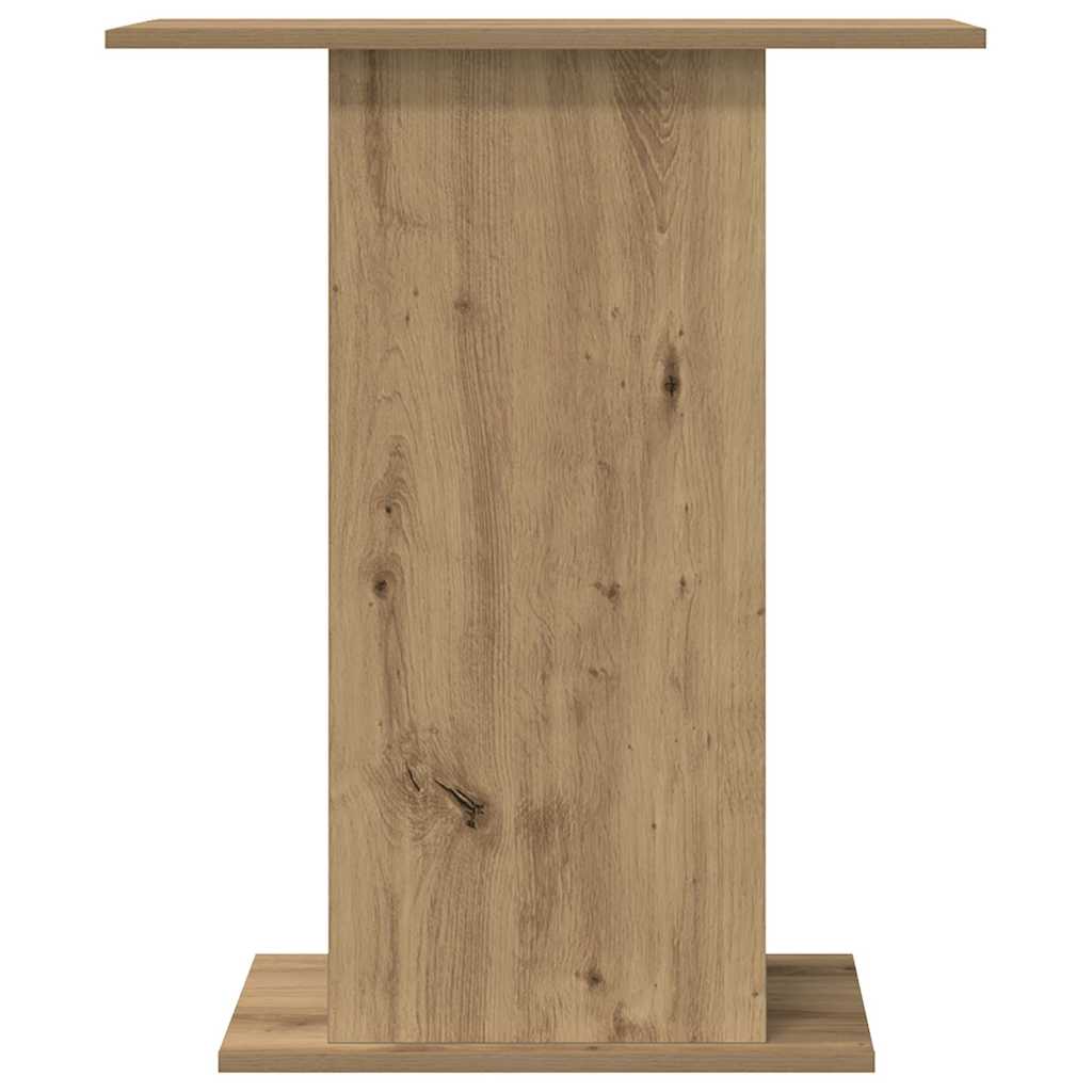 Aquariumständer Weiß 60,5x36x72,5 cm Holzwerkstoff