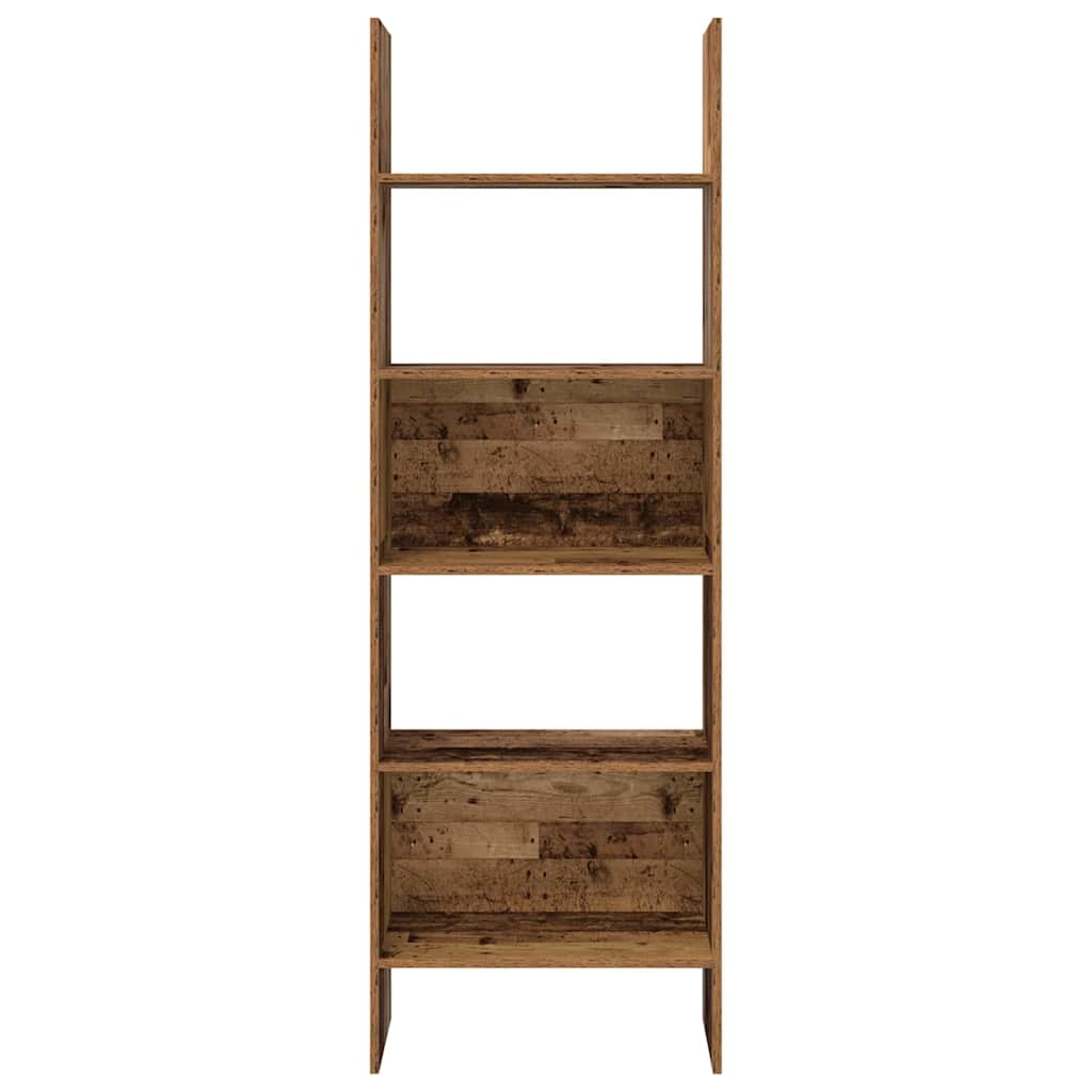 Bücherregal Weiß 60x35x180 cm Holzwerkstoff