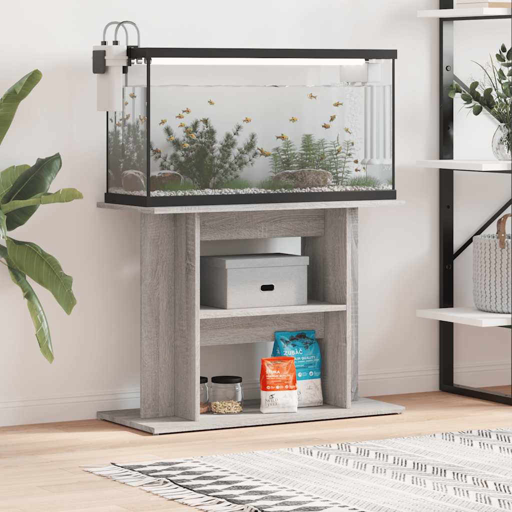 Aquariumständer Weiß 60x30x60 cm Holzwerkstoff