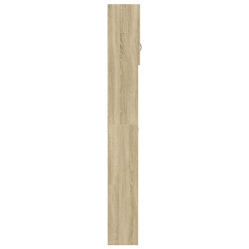 Waschmaschinenschrank-Set Weiß Holzwerkstoff
