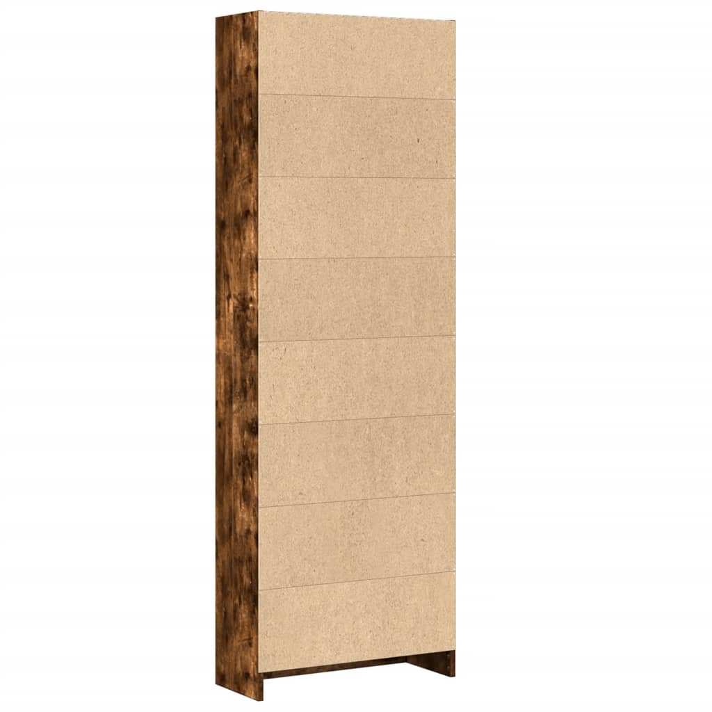 Bücherregal Weiß 40x24x75 cm Holzwerkstoff