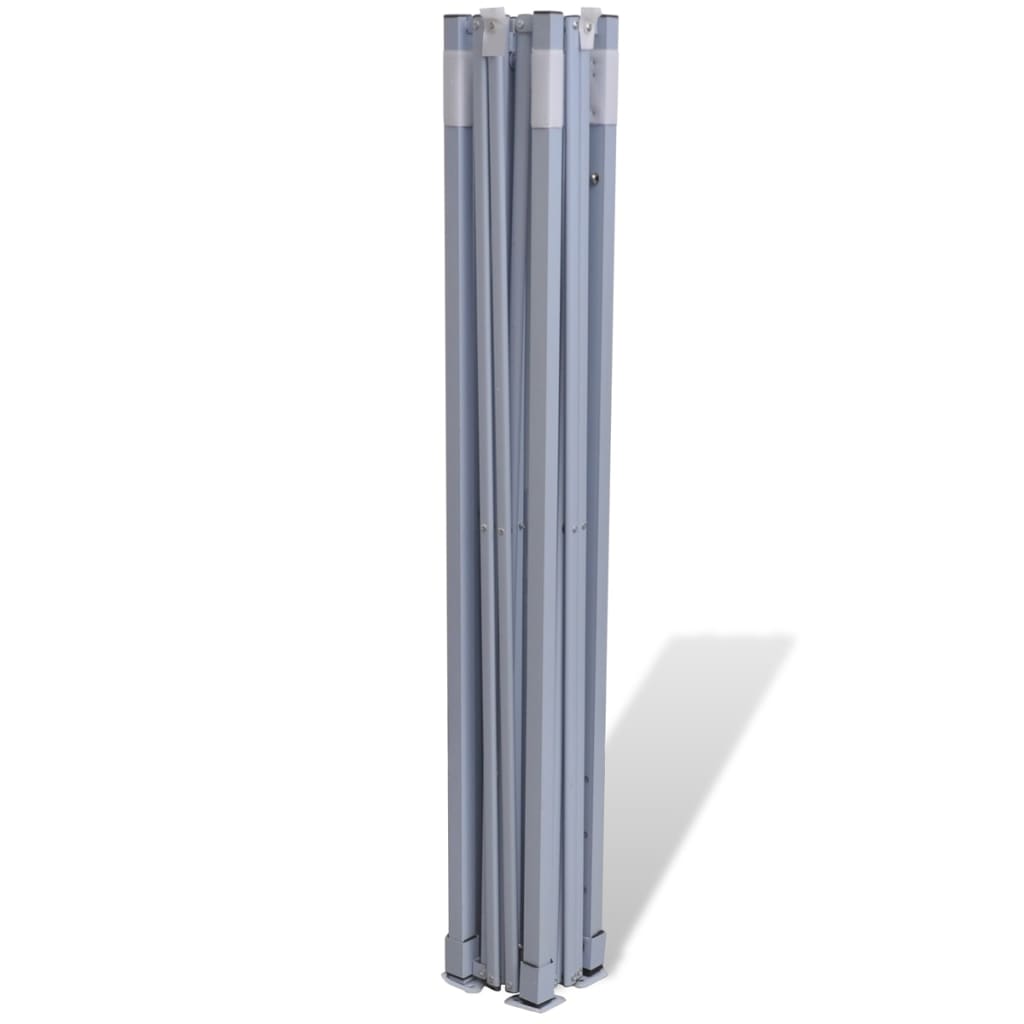 Partyzelt Faltbar Pop-Up Schwarz 292x292x315 cm