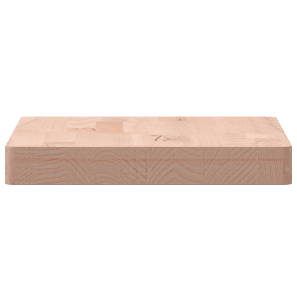 Schneidebrett 50x35x4 cm Massivholz Buche