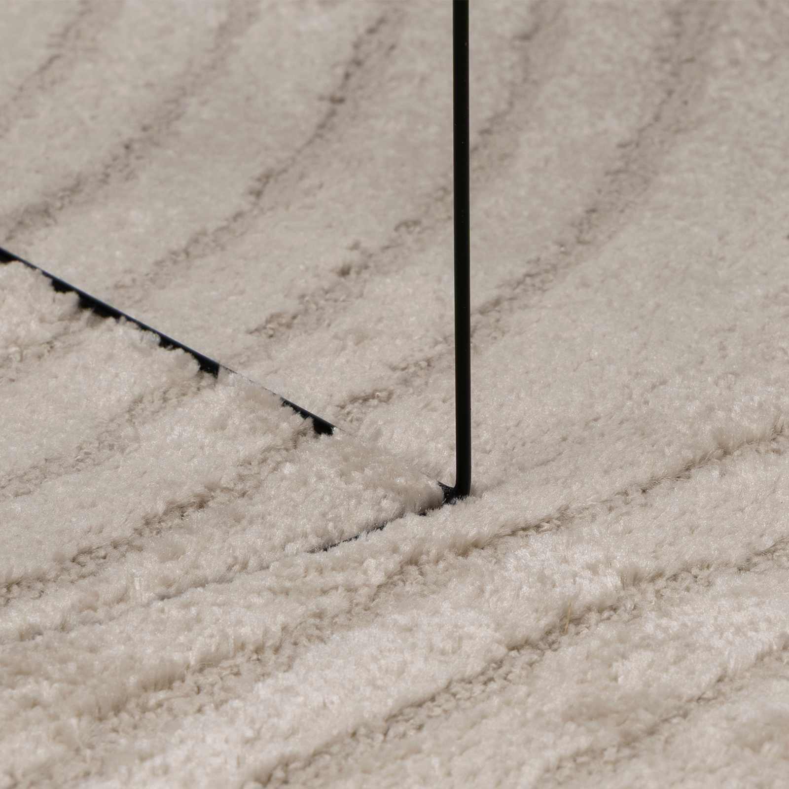 Bereichsteppiche Rechtwinklig GALATI Creme 150 x 80 cm