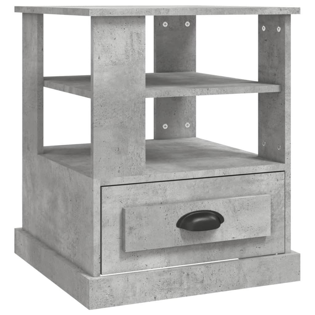Beistelltisch Weiß 50x50x60 cm Holzwerkstoff