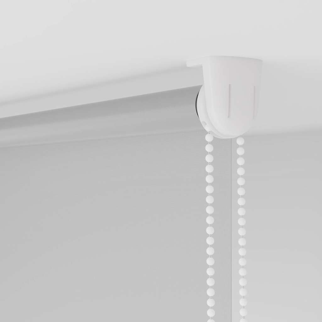 Verdunkelungsrollo 84,4 x 175 cm, Stoffbreite 80 cm, Weiß