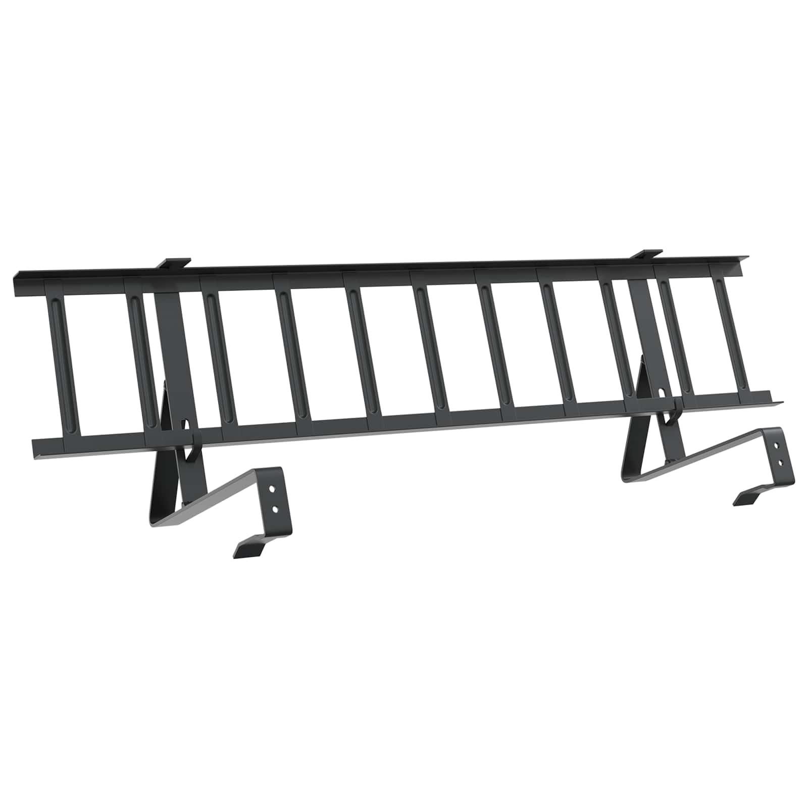 Dachschneeschild Anthrazit 100 x 29,5 x 34,5 cm Stahl