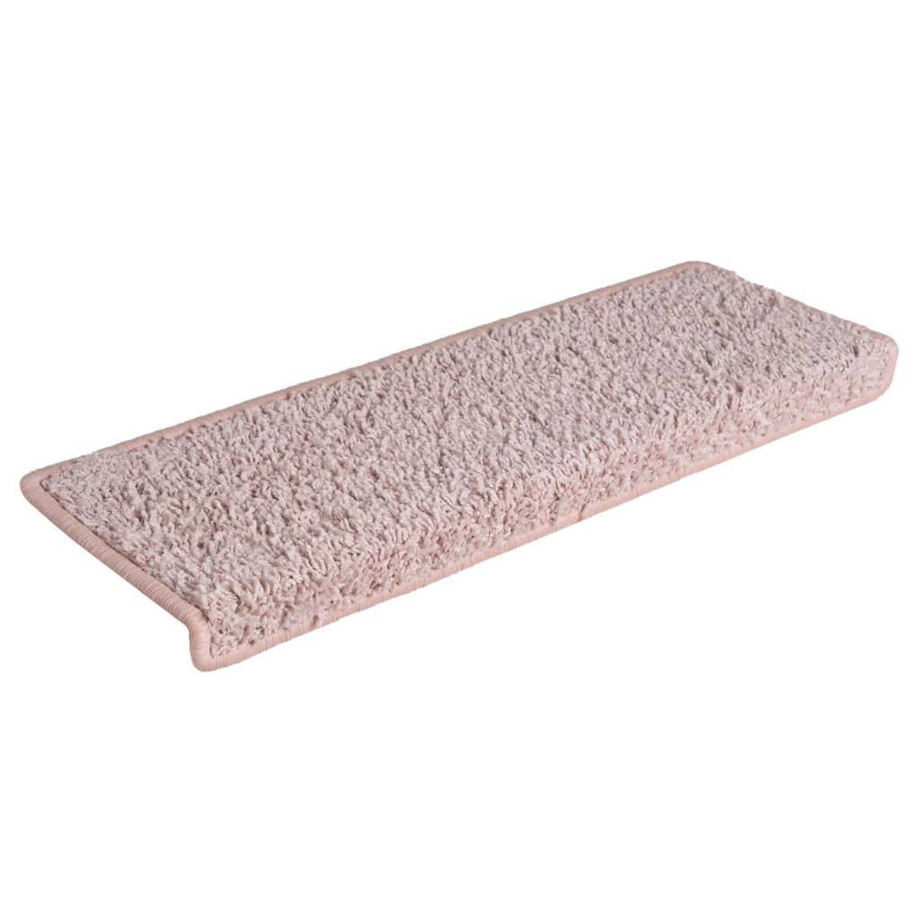 Stufenmatten 15 Stk. 65x21x4 cm Grau Rechteckiger Rand