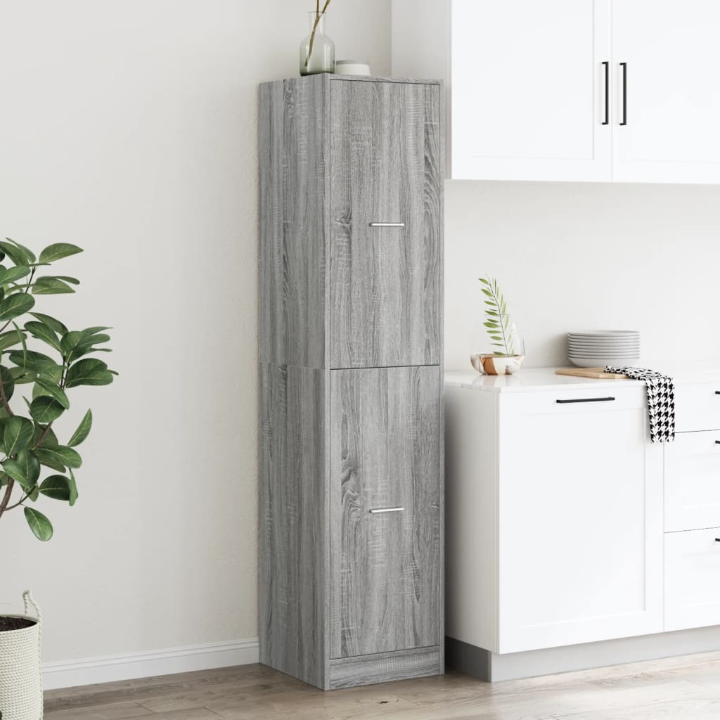Apothekerschrank Weiß 30 x 41 x 174,5 cm Holzwerkstoff