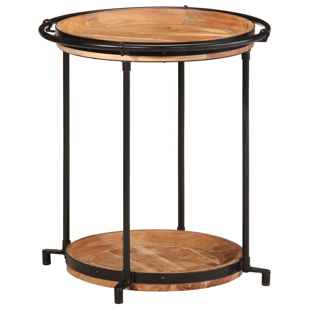Beistelltisch Ø55x60 cm Massivholz Mango