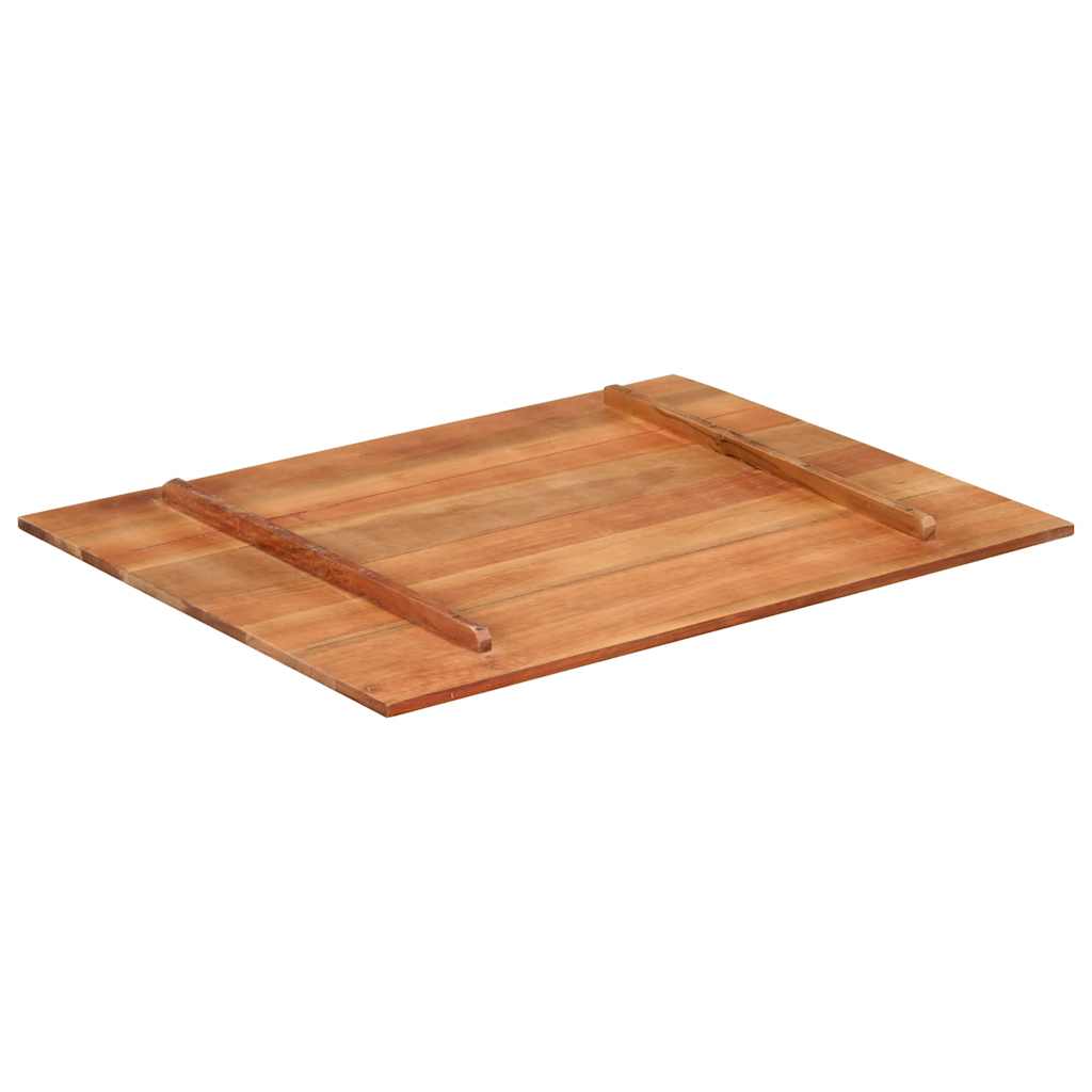 Tischplatte Massivholz Akazie 15-16 mm 60x80 cm