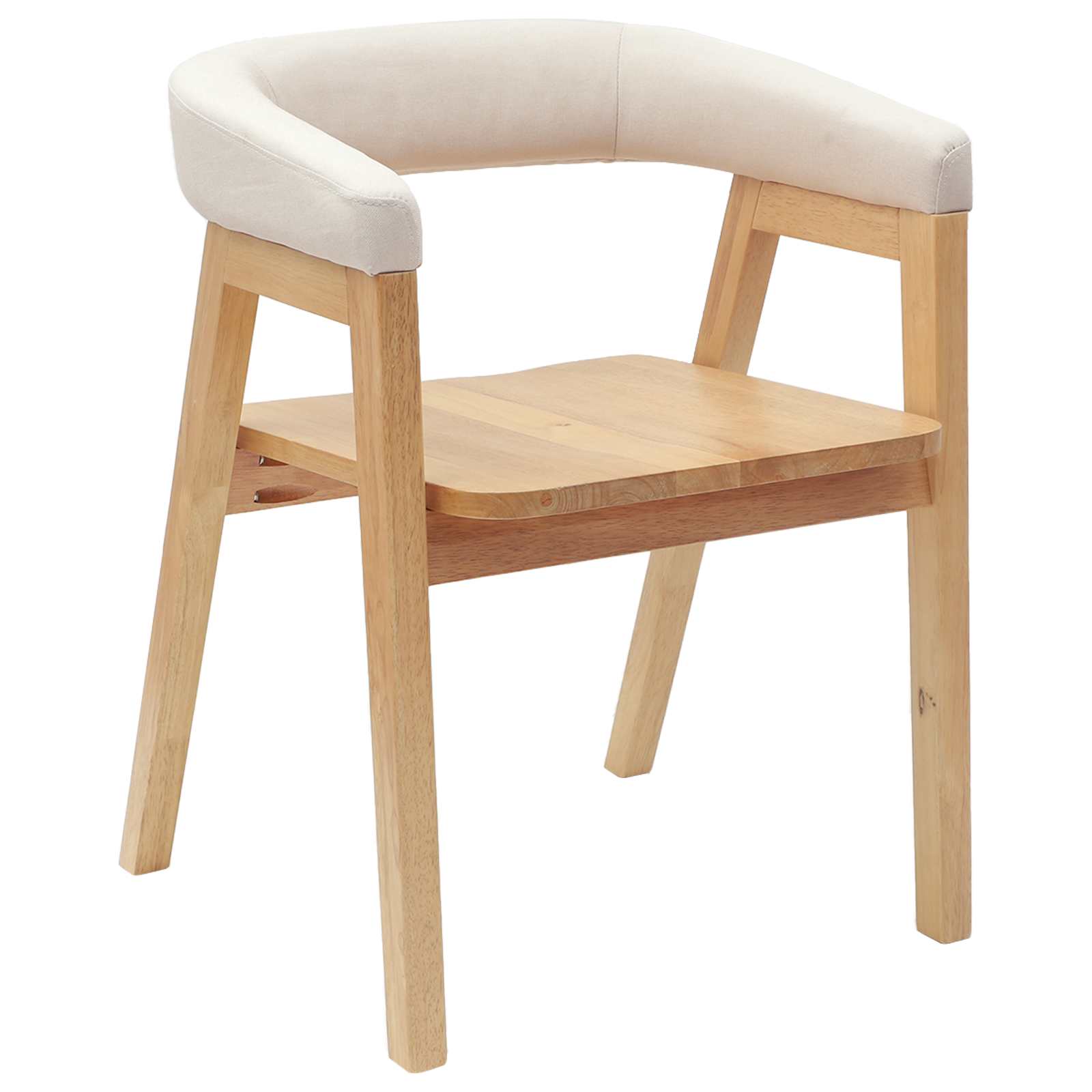 Esszimmerstühle 2 pcs Hellbraun 54 x 57 x 73 cm