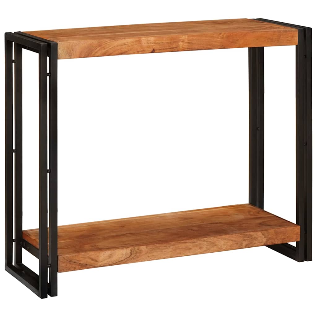 Konsolentisch Braun 120 x 33 x 75 cm Massivholz Akazie
