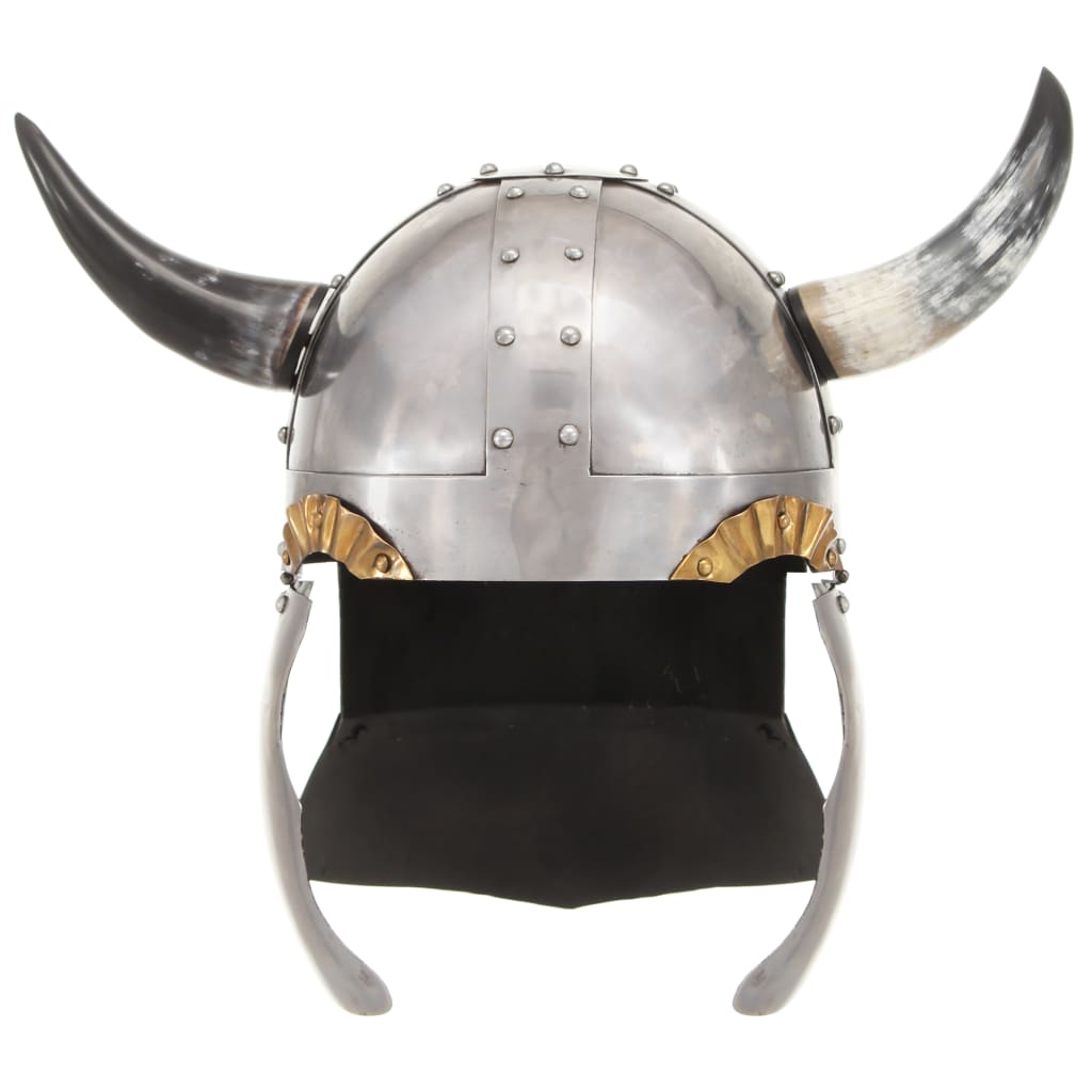 Preußische Pickelhaube Antik Replik für LARP Schwarz Stahl
