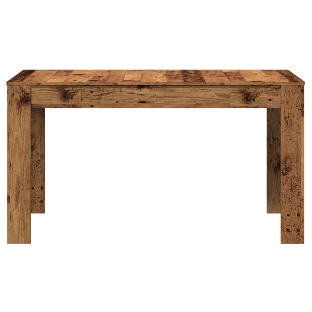 Esstisch Weiß 140x74,5x76 cm Holzwerkstoff