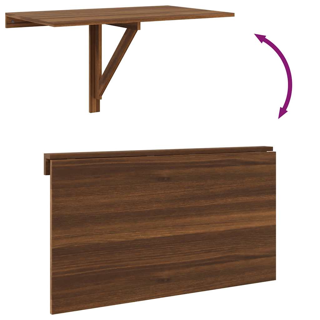 Wandklapptisch Eiche 100x60 cm