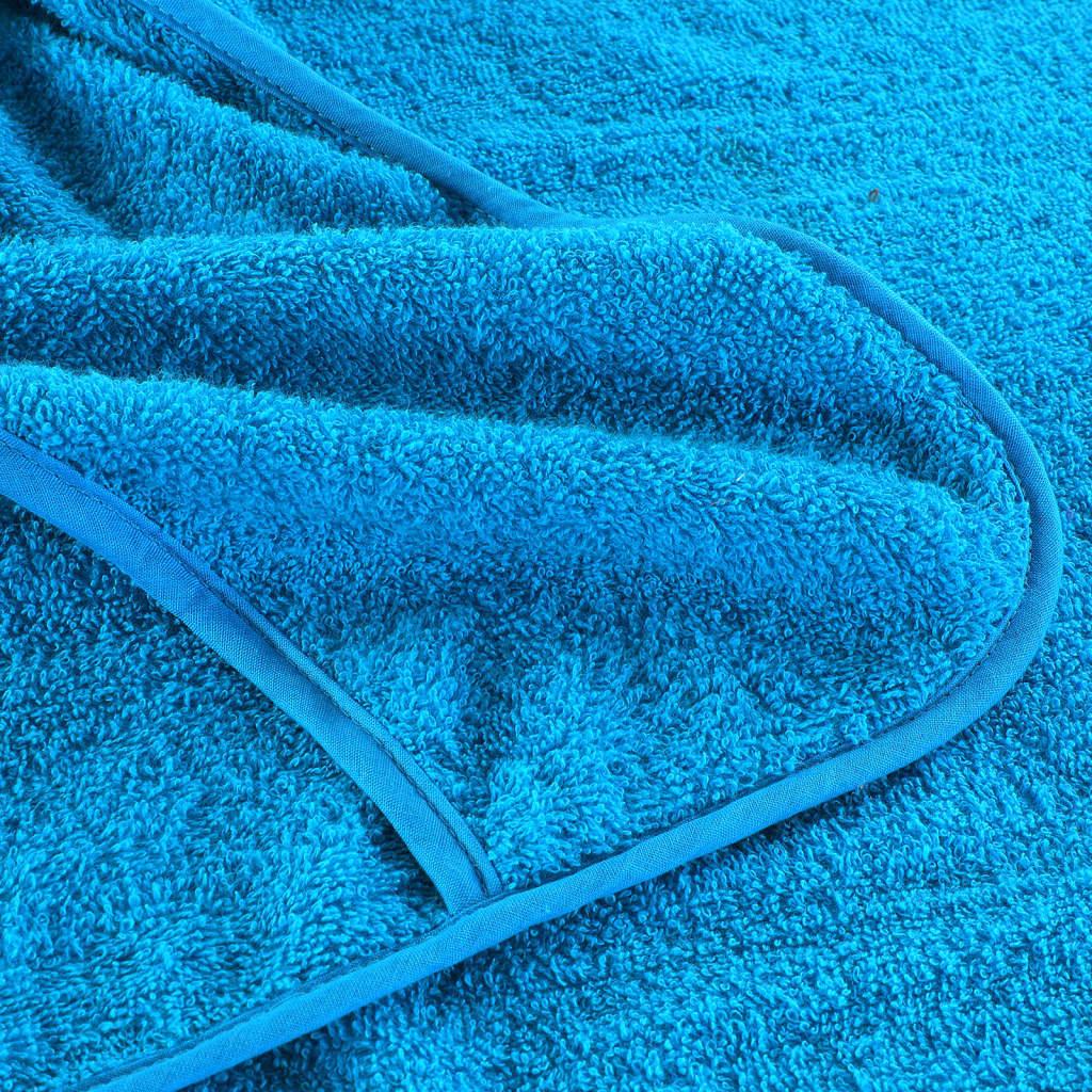 Strandtücher 4 Stk. Weiß 60x135 cm Stoff 400 GSM