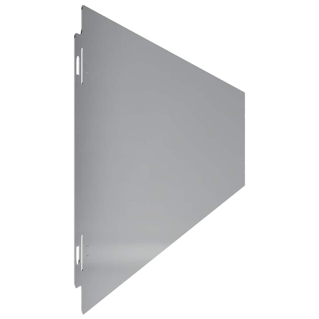 Raseneinfassung 10 pcs 10 x 103 cm Wetterfeststahl Rostig