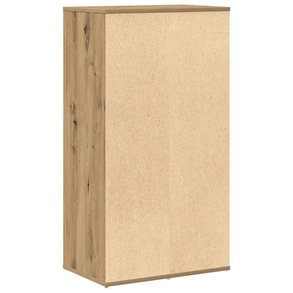 Schuhregal Weiß 54x34x100,5 cm Holzwerkstoff
