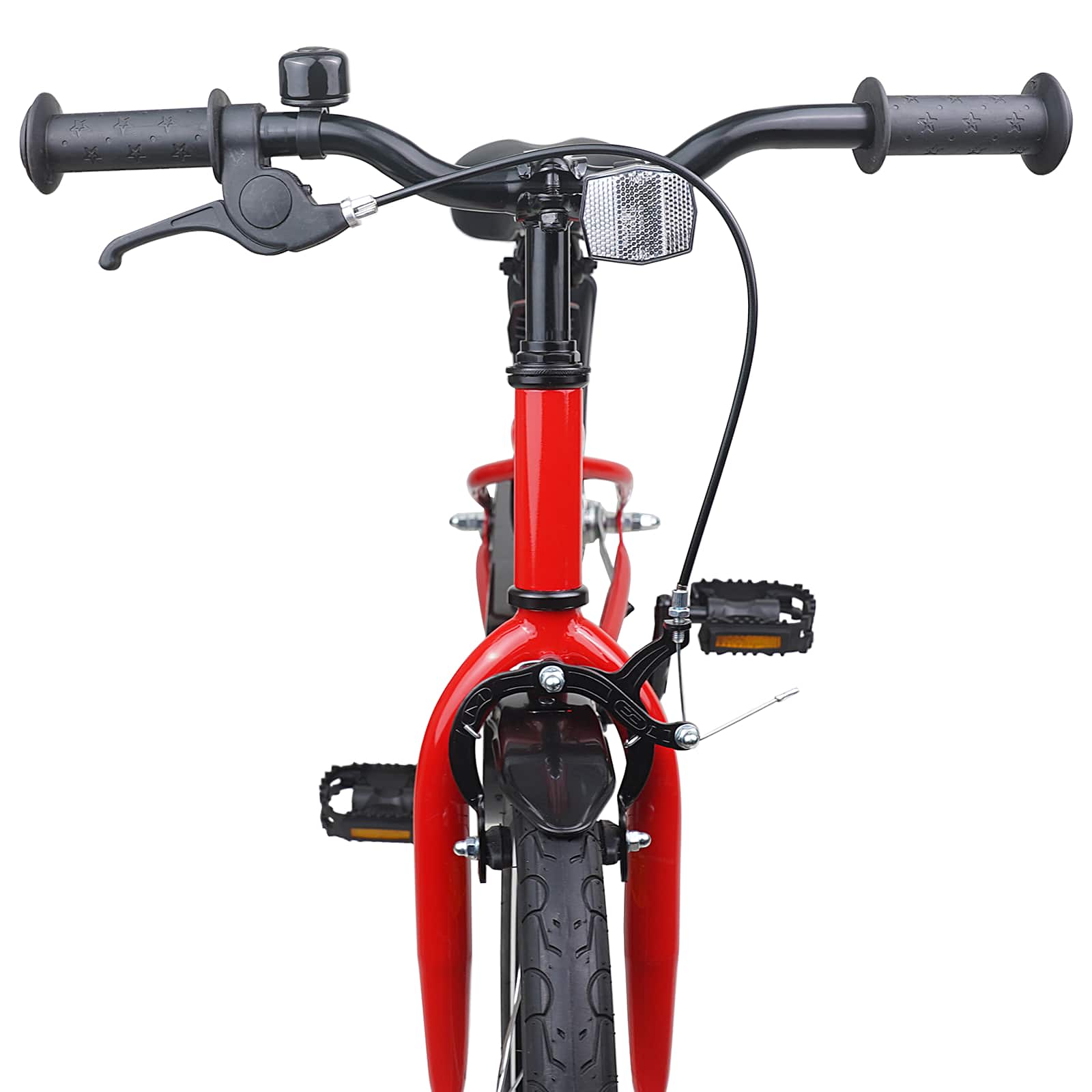 Kinderfahrrad 12 Zoll für 2-4 Jahre alt Schwarz