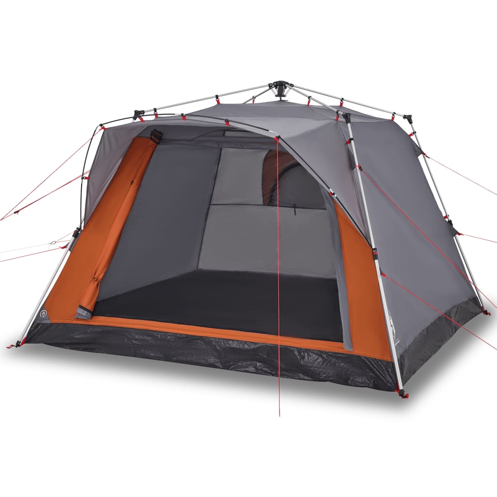 Campingzelt 4 Personen Grün Quick Release